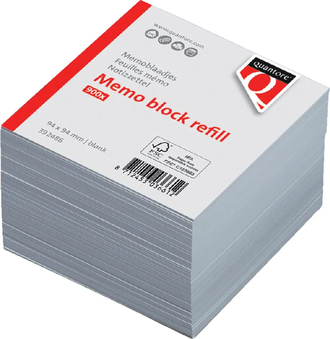 Quantore Memoblaadjes 900 Vel