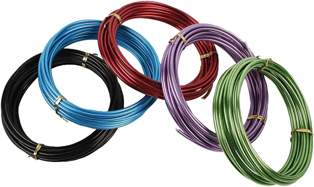 Creativ Company Aluminium Draad 3mm - 5 Rollen (25m) Multicolor