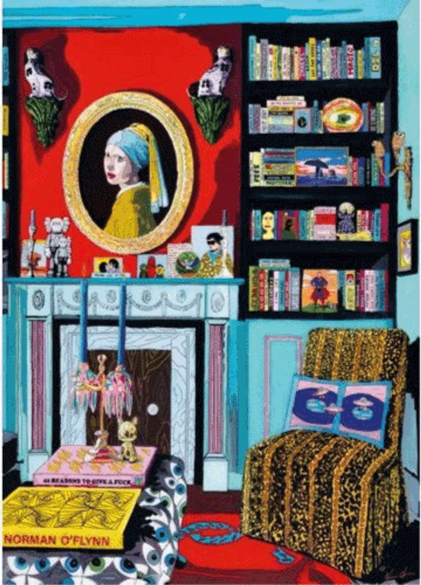 Heye Room With Vermeer Puzzel - 1000 Stuks - Multi