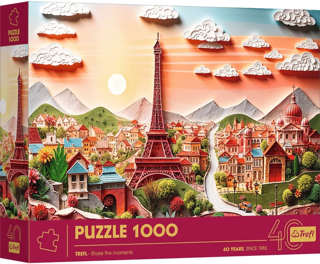 Trefl Parijs 3D-effect Puzzel 31000 Stuks