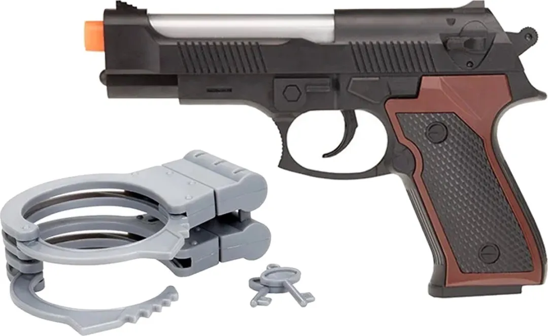 Toi-Toys Politie Pistool met Handboeien