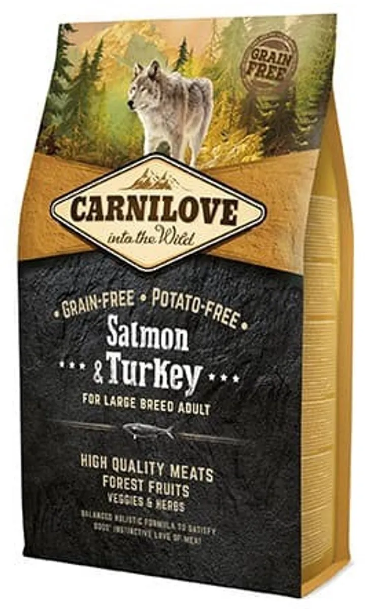 Carnilove Salmon & Turkey Adult Groot Ras