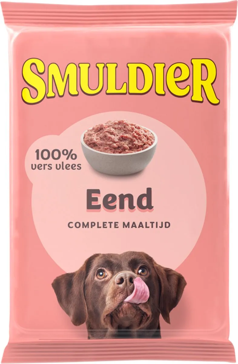 Smuldier Eend Hondenvoer Diepvries