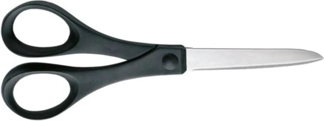 Fiskars Essential Papierschaar 17cm - Zwart - afbeelding 3 van 4