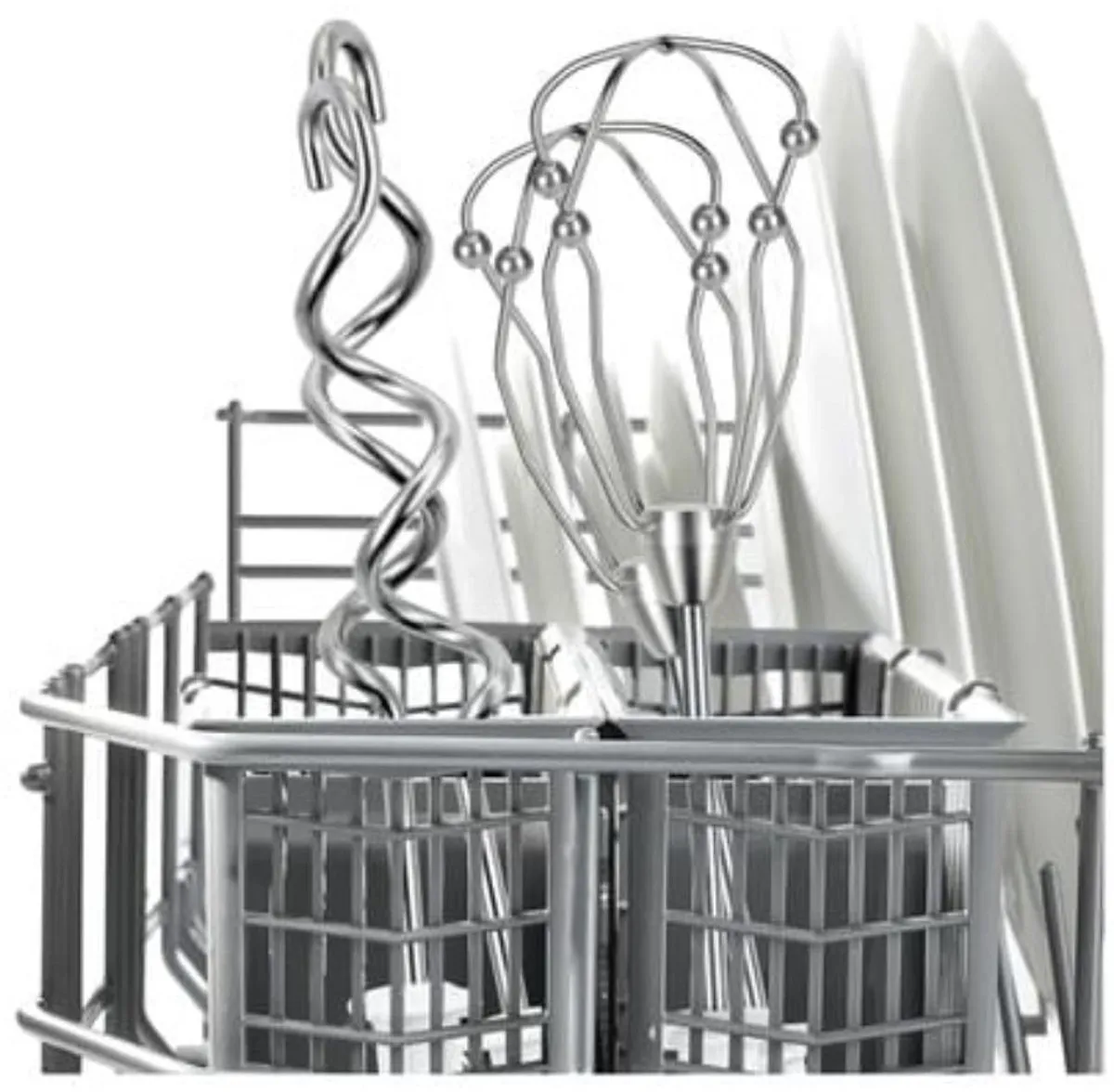 Bosch MFQ4075DE Handmixer 550W - Zilver/Wit