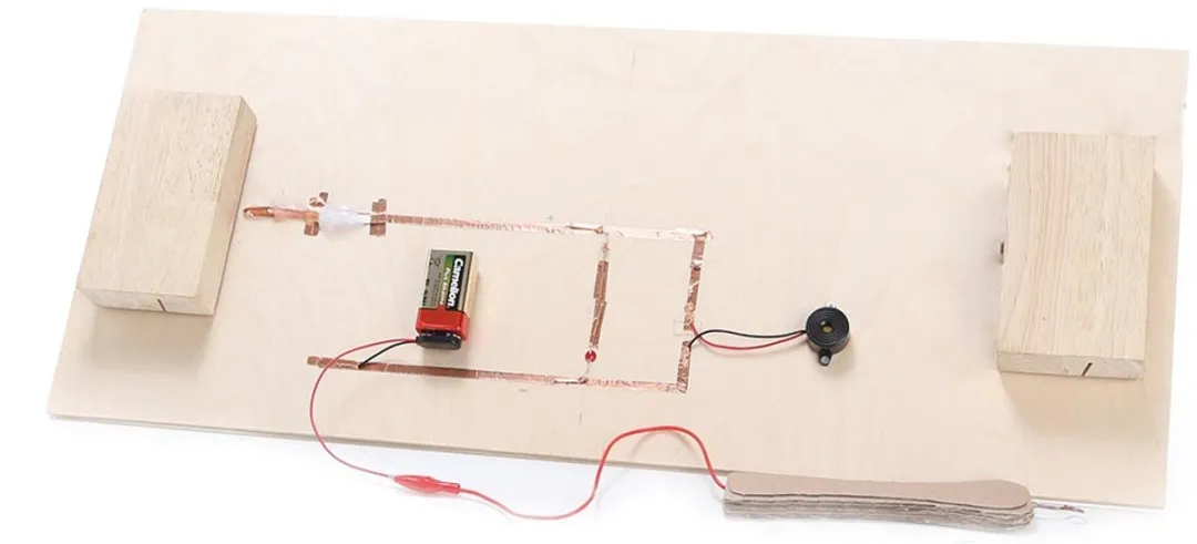 Whadda Tape-o-Tronics WSG215 DIY Zenuwspellen - 2 Stuks - Bruin/Blauw/Koper