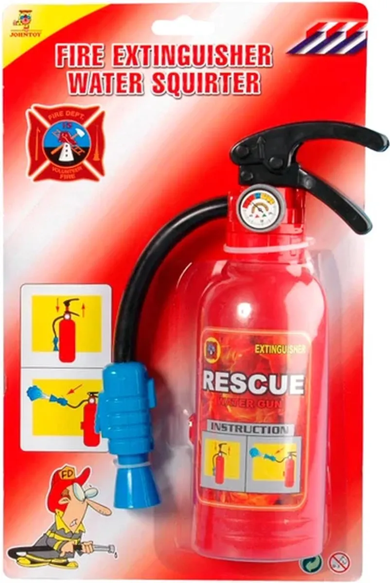 Johntoy Brandblusser 6L - Rood