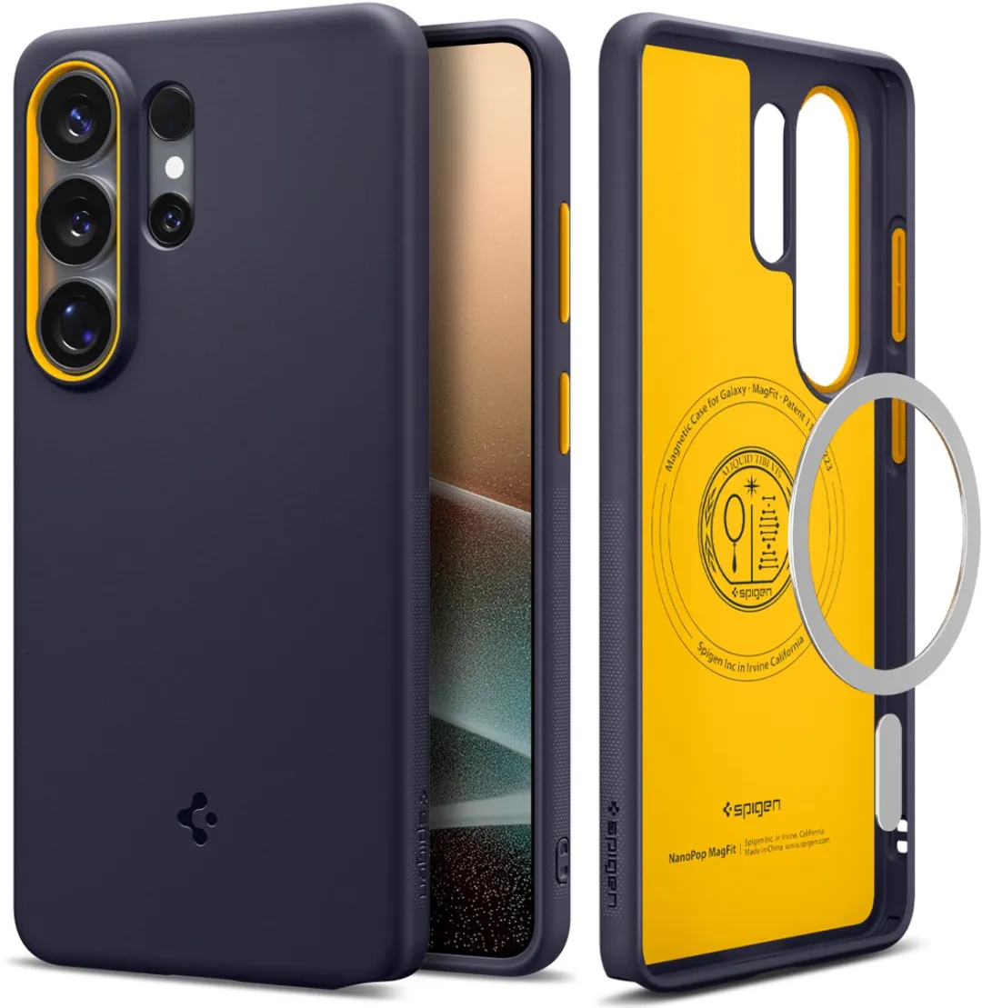Spigen Nano Pop MagFit Backcover S26 Ultra - Donkerblauw