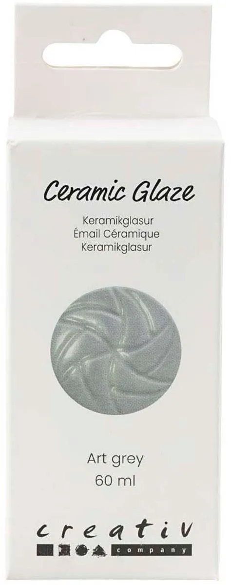 Creativ Company Keramiek Glazuur Art Grey 60ml