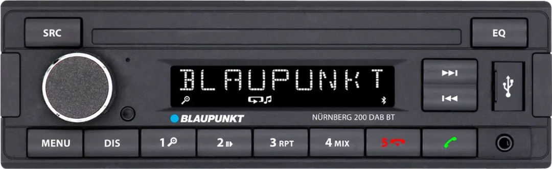 Blaupunkt Nürnberg 200 DAB BT Autostereo - Zwart - afbeelding 6 van 6