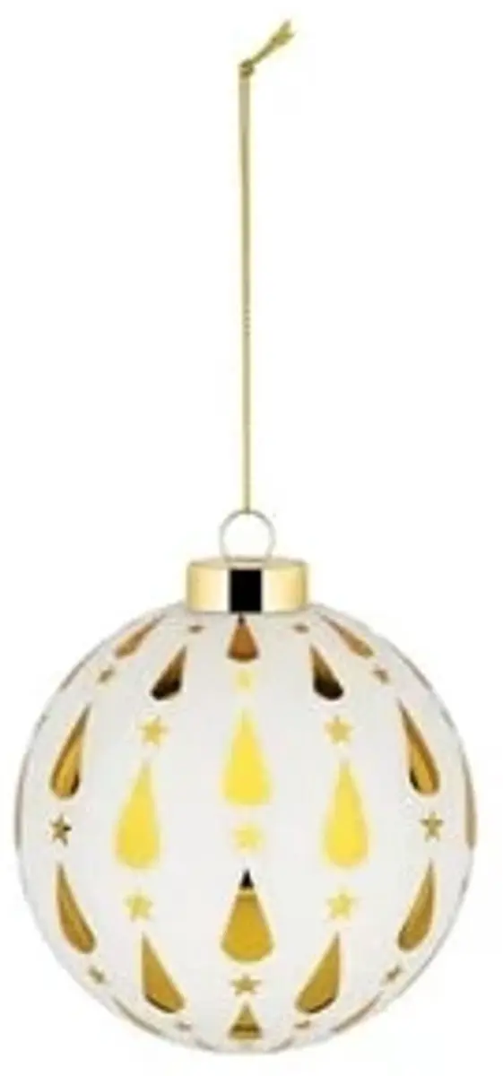 Alessi Delight kerstbal D9cm goud