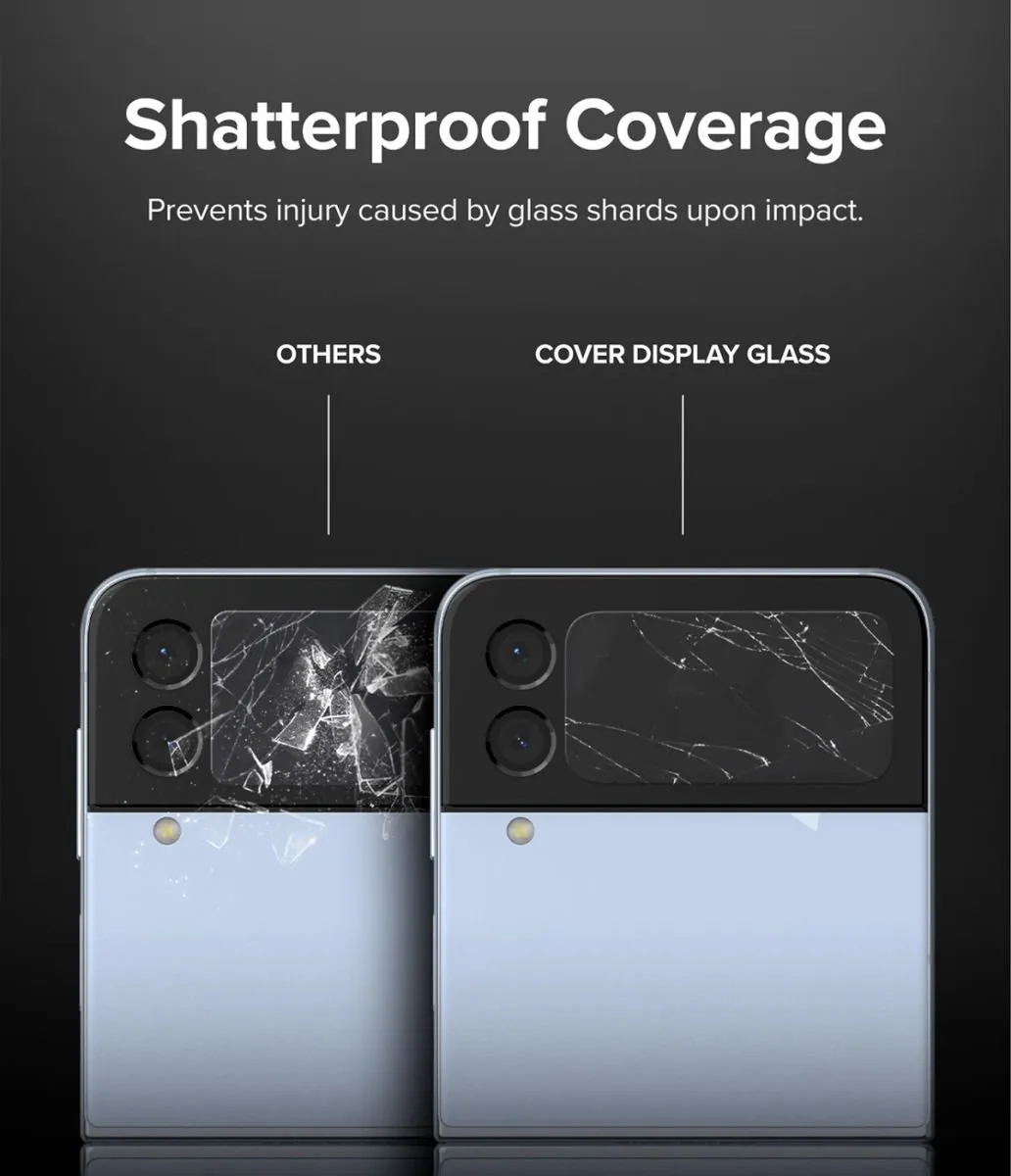 Ringke Displayglas voor Samsung Galaxy Z Flip 4 - 3 Stuks