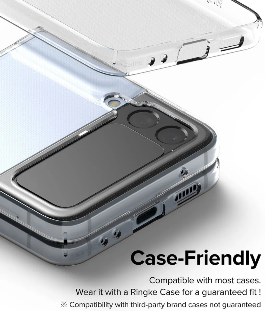 Ringke Displayglas voor Samsung Galaxy Z Flip 4 - 3 Stuks