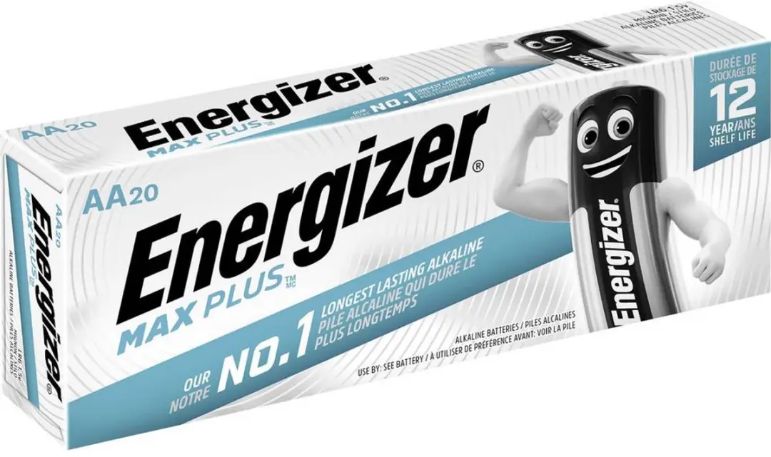 Energizer Max Plus AA Batterijen - 20 stuks - afbeelding 4 van 6