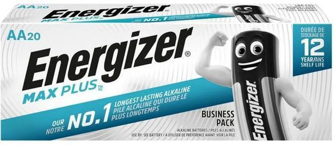 Energizer Max Plus AA Batterijen - 20 stuks - afbeelding 6 van 6