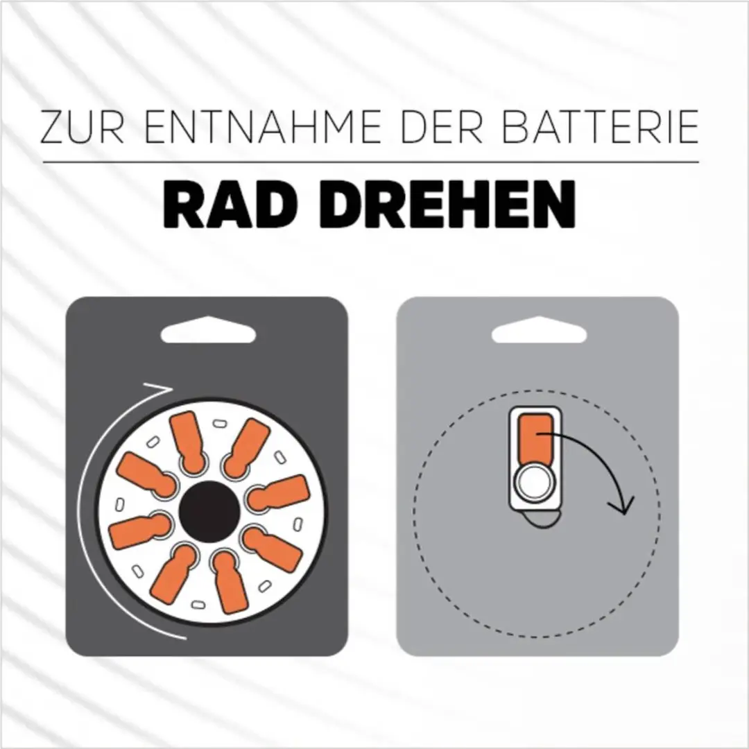 Energizer PR48 Zinc-Air Batterij 1.4V - 8 stuks - afbeelding 5 van 6