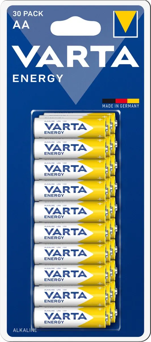 Varta Energy AA Alkaline Batterijen 2800mAh