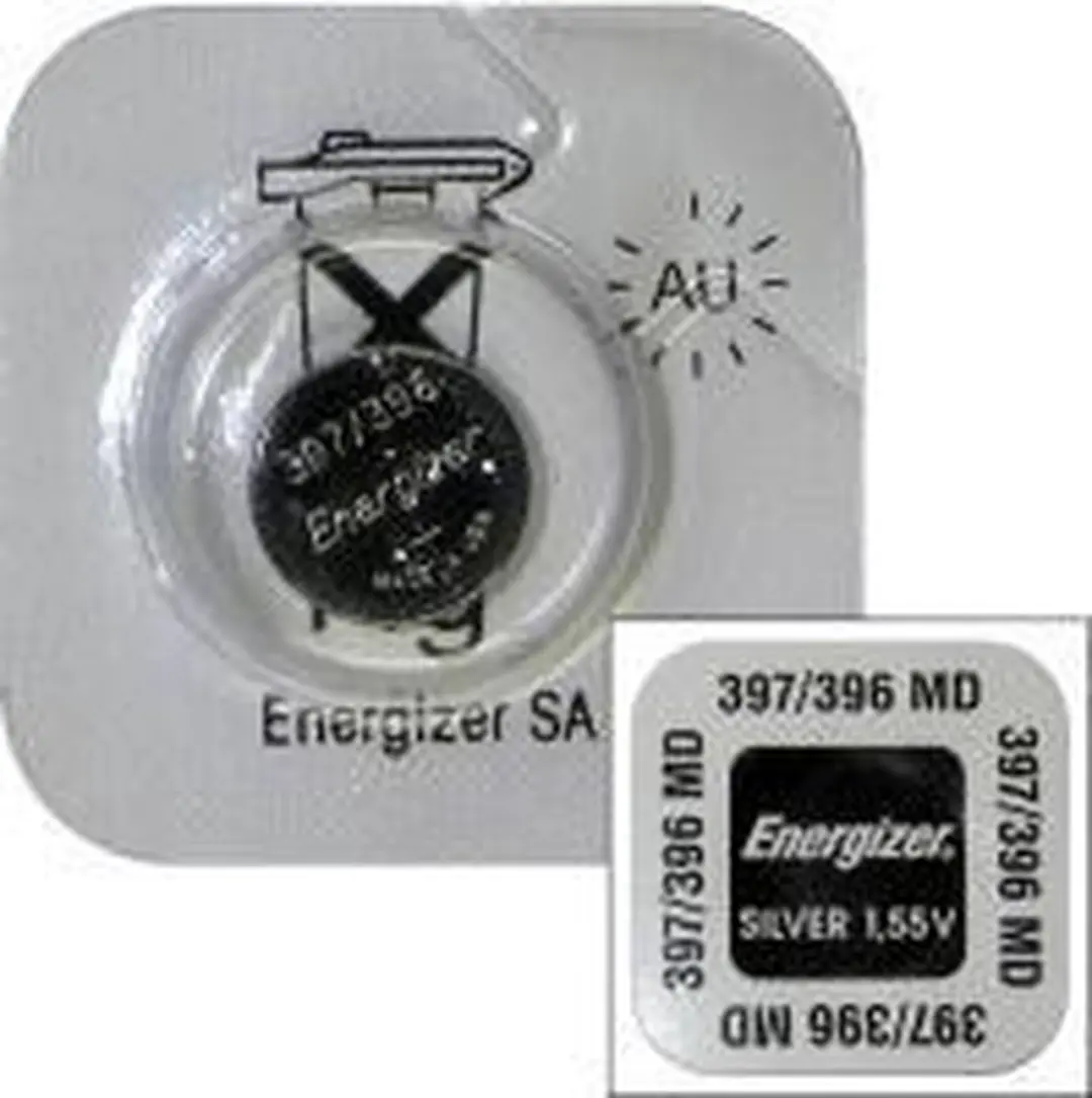 Energizer 397/396 Zilver-oxide Knoopcelbatterij