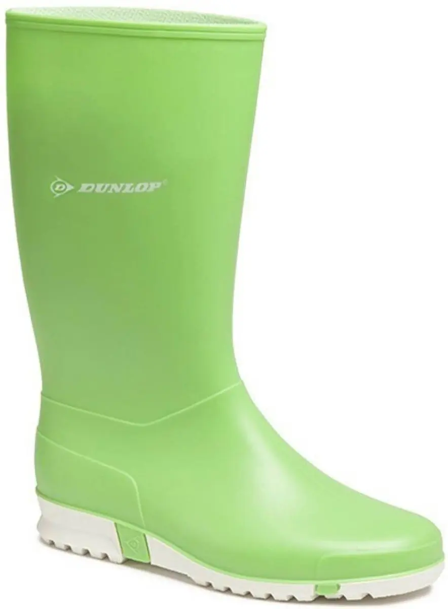 Dunlop regenlaars sport lichtgroen
