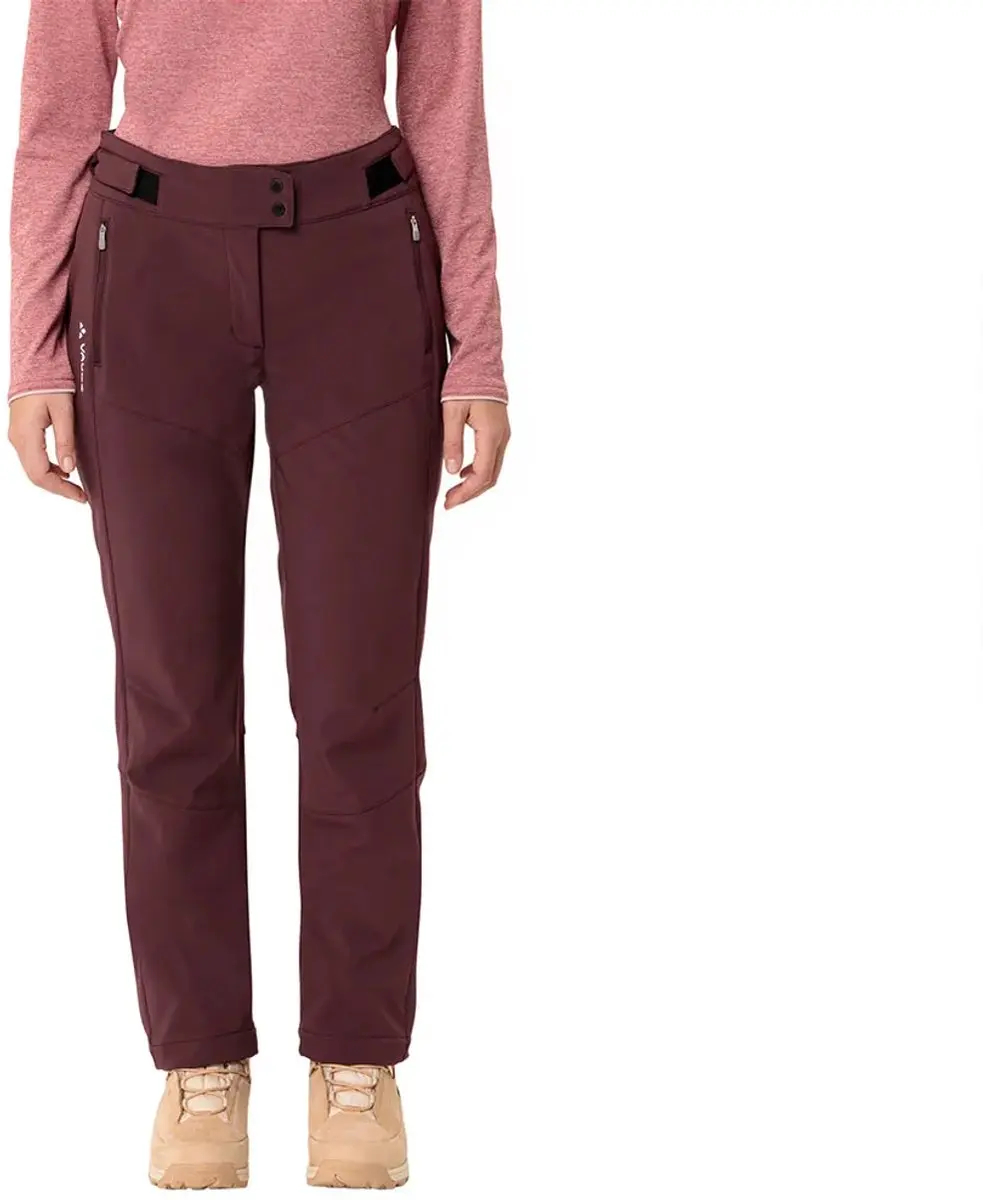 Vaude Elope Softshell Broek Paars 40 / Short Vrouw