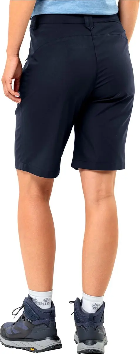 Jack Wolfskin Active Track Shorts W Dames - Blauwdonker - 40 - afbeelding 2 van 4