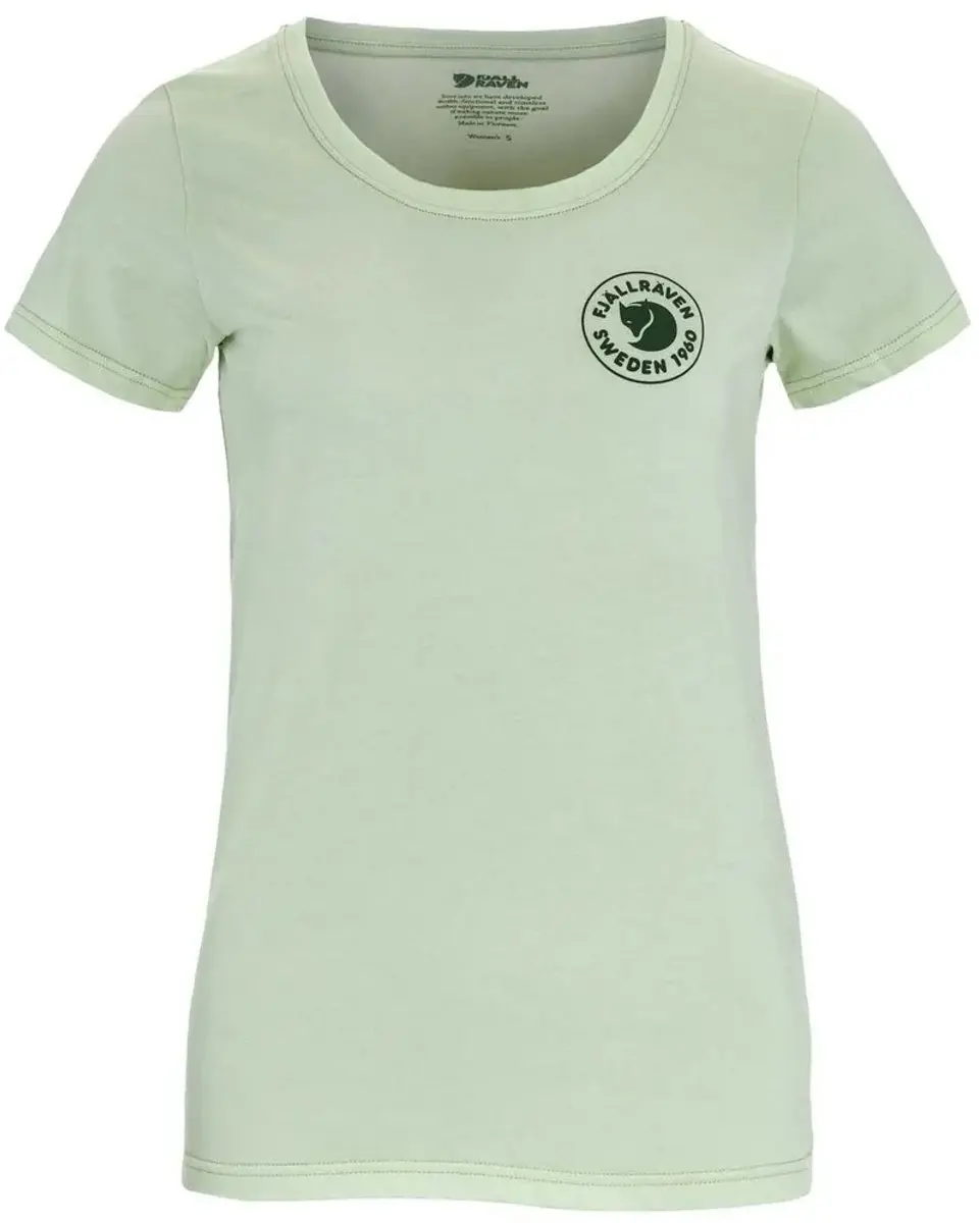 Fjällräven 1960 Logo T-shirt Dames - Soft Jade - M - afbeelding 3 van 3