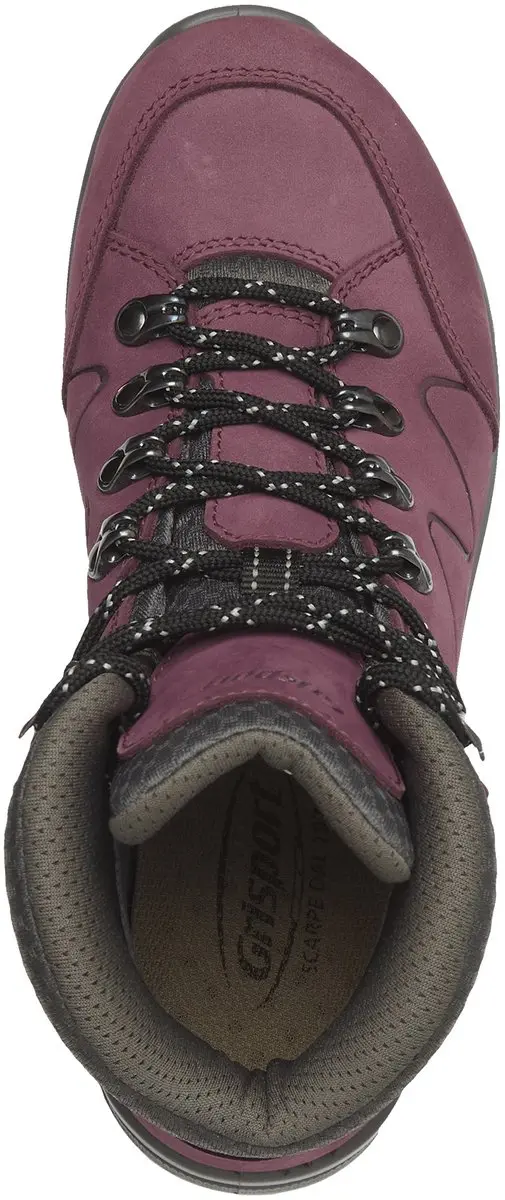 Grisport Boston Mid Wandelschoenen Dames - Burgundy - afbeelding 5 van 6