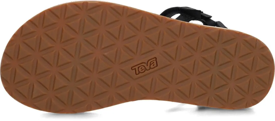 Teva W Original Universal Slim Leather Sandalen - Zwart - afbeelding 6 van 6