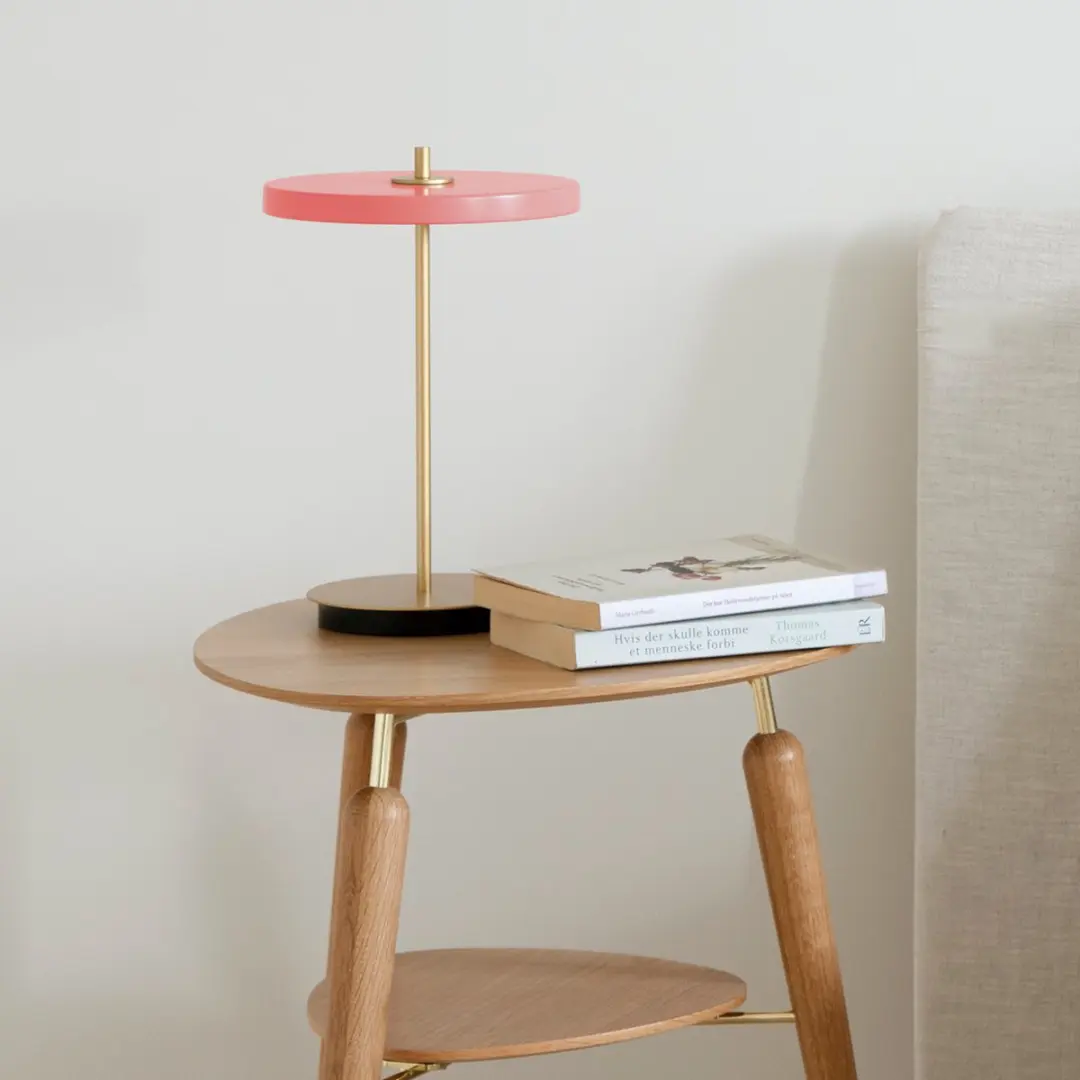 UMAGE Asteria Move LED Tafellamp - Oplaadbaar - Rosé - afbeelding 2 van 6