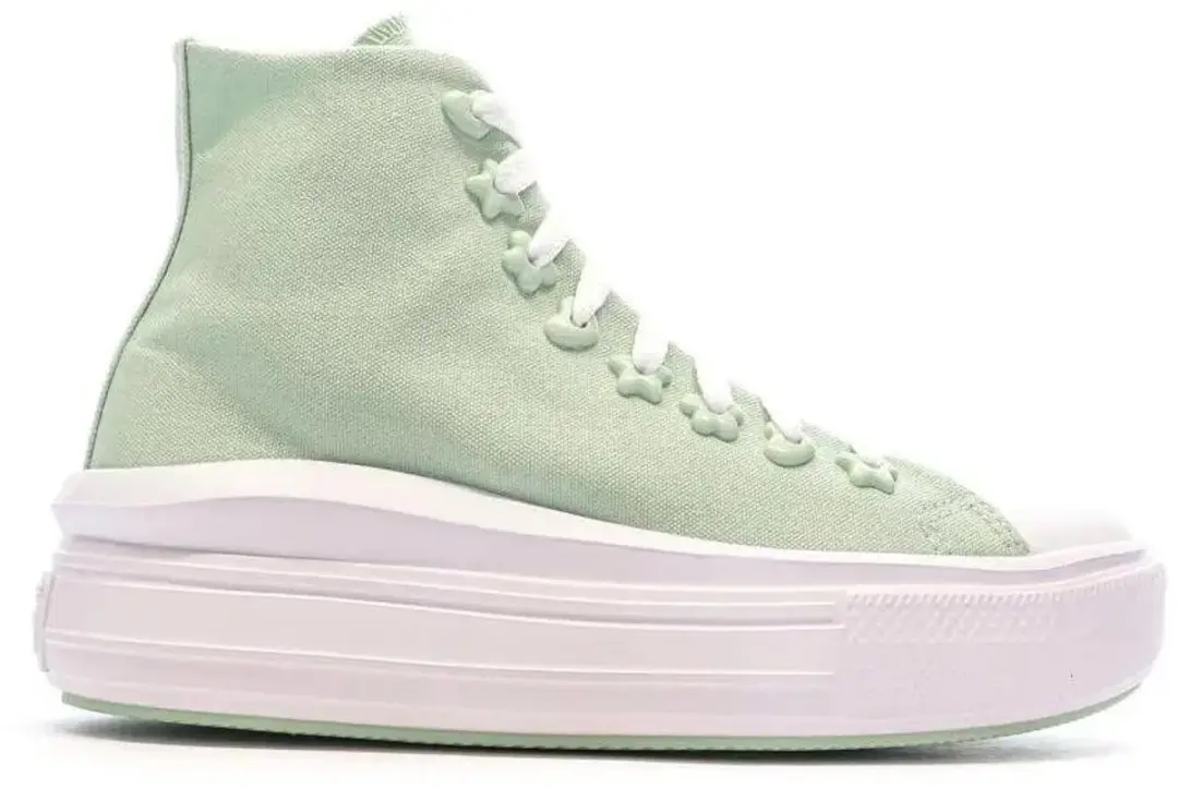 Converse Chuck Taylor All Star Move Dames Sneakers - Groen - 40.5 - afbeelding 2 van 2