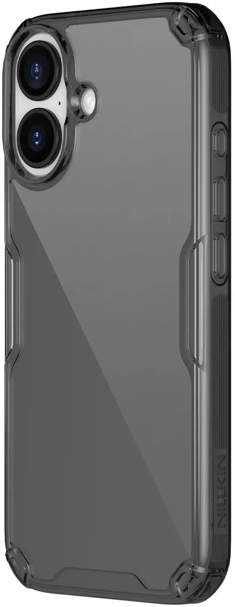 Nillkin Nature TPU Pro Hoesje iPhone 17 - Magnetisch MagSafe - 1 Pasje - Zwart