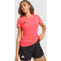 adidas Adizero Essentials Aeroready Dames Shirt - Coral - S - afbeelding 4 van 6