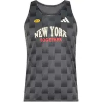 adidas Adizero NYC Tanktop Heren - Grijs - XL - afbeelding 5 van 6