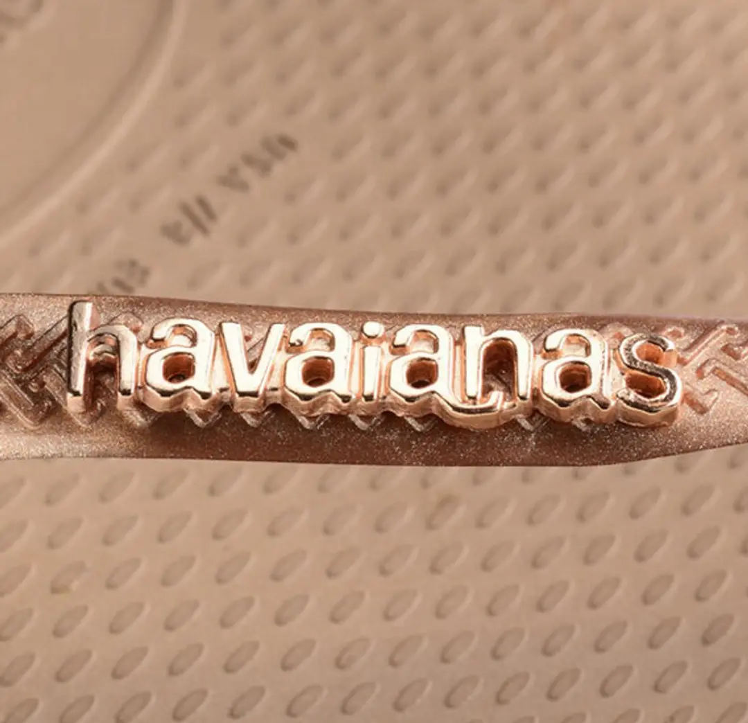 Havaianas Slim Logo Metallic Dames Teenslippers - afbeelding 6 van 6