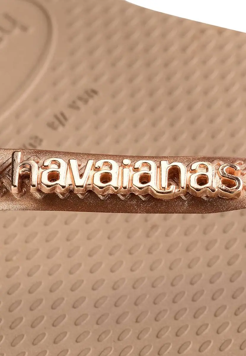 Havaianas Slim Logo Metallic Dames Teenslippers - afbeelding 3 van 6
