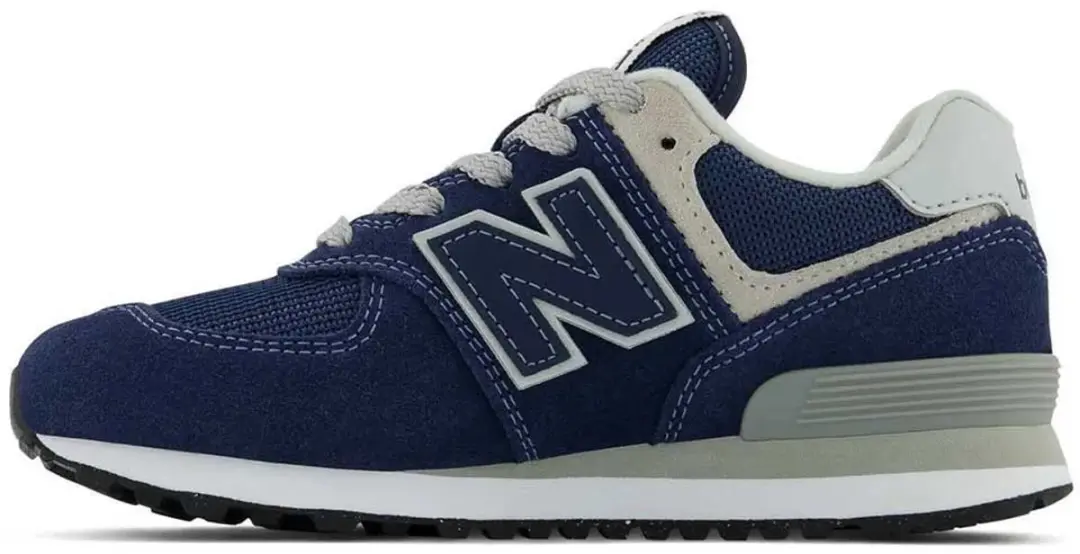 New Balance 574 Core Kindersneakers - Marineblauw/Wit - 28 - afbeelding 5 van 5