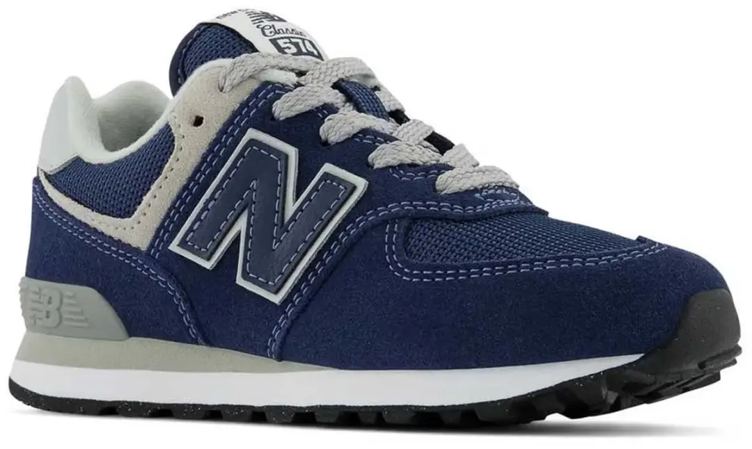 New Balance 574 Core Kindersneakers - Marineblauw/Wit - 28 - afbeelding 3 van 5