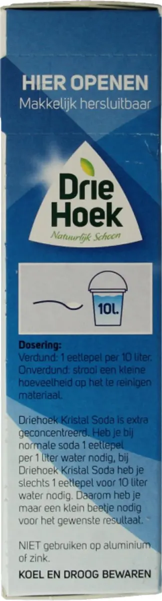 Driehoek Soda Kristal 600g - afbeelding 3 van 6