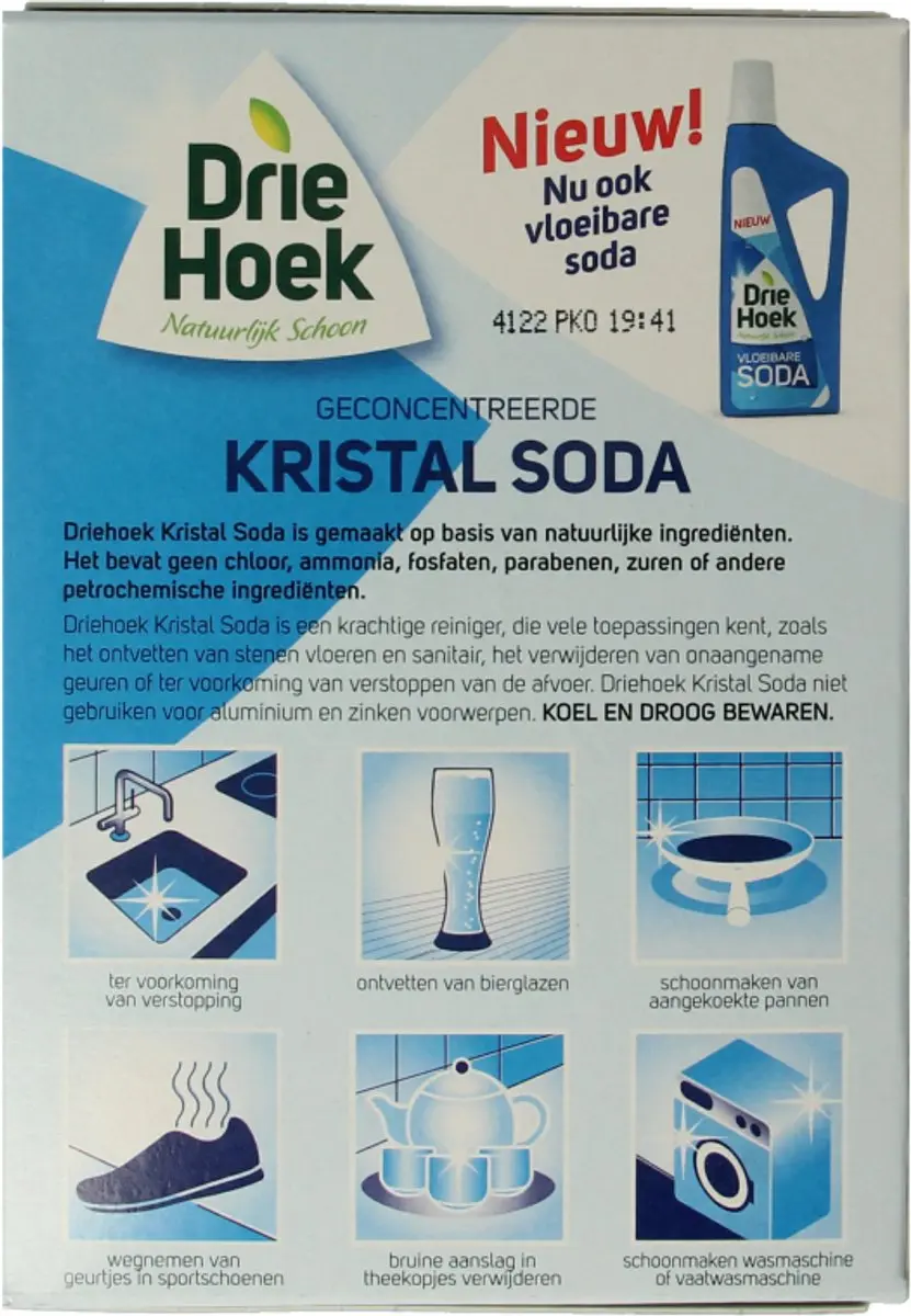 Driehoek Soda Kristal 600g - afbeelding 4 van 6