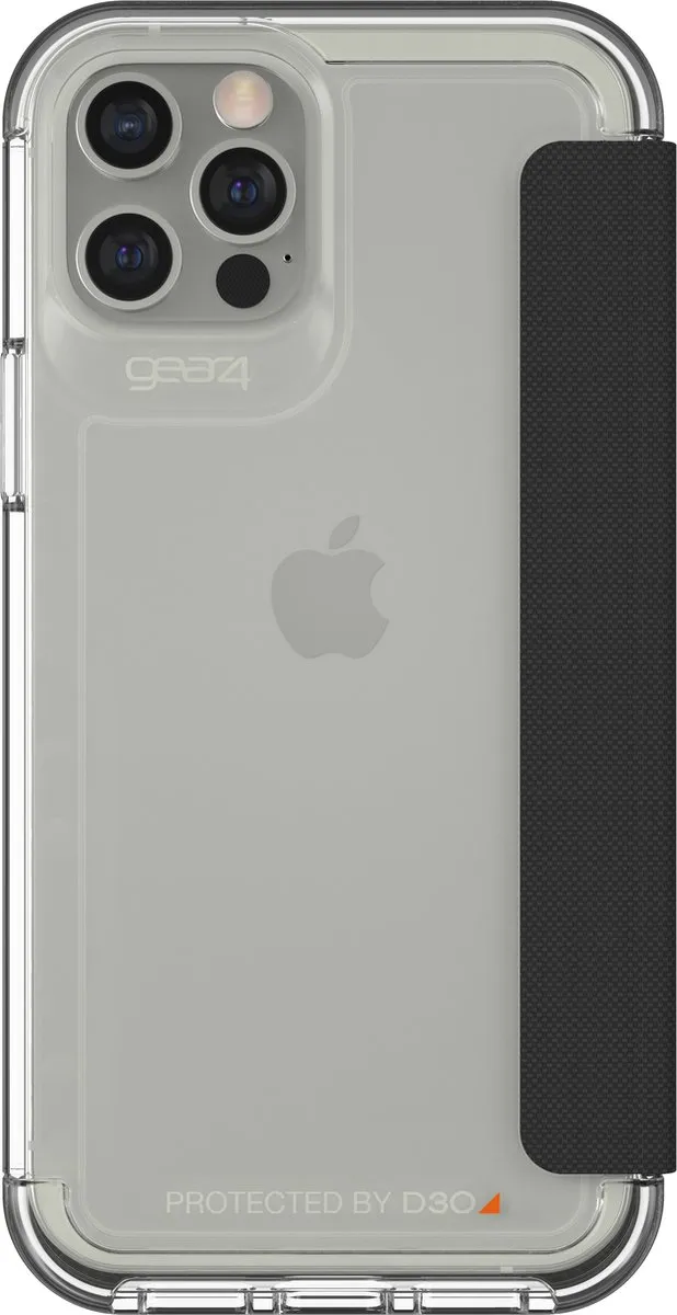 Gear4 Wembley D3O iPhone 12 Pro Hoesje - Transparant