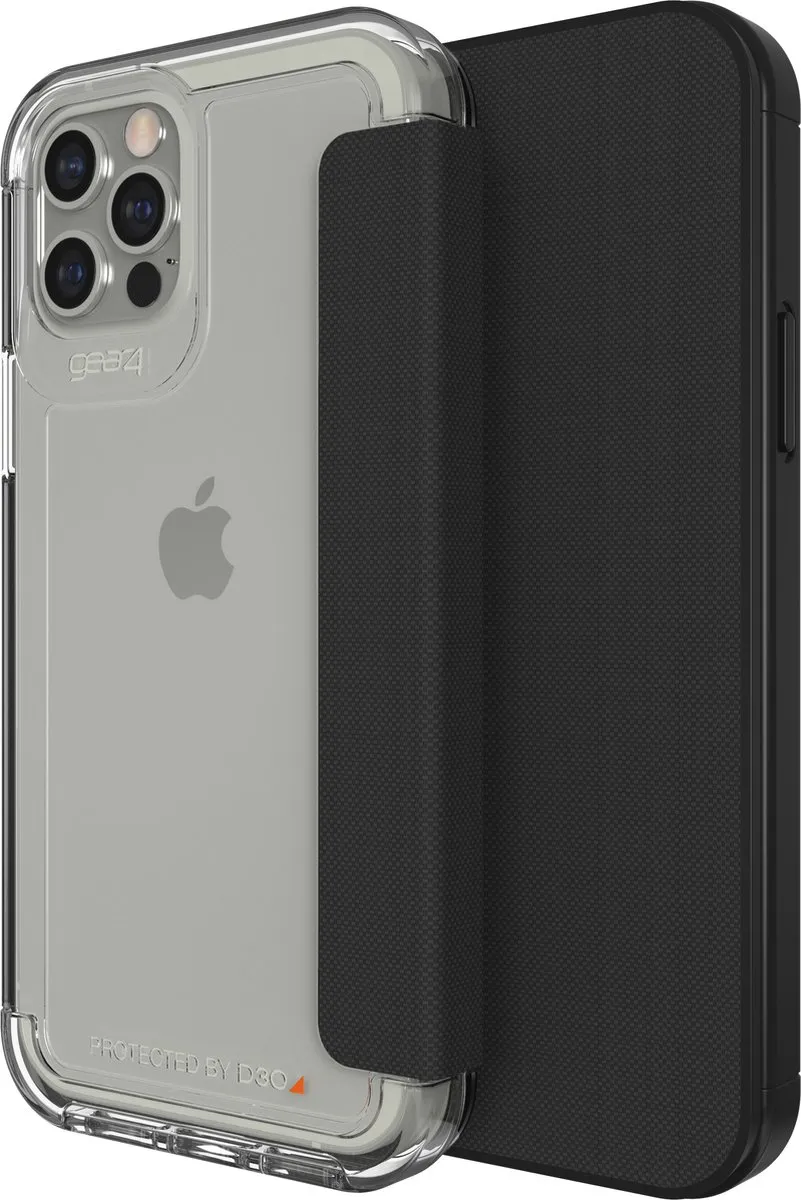 Gear4 Wembley D3O iPhone 12 Pro Hoesje - Transparant