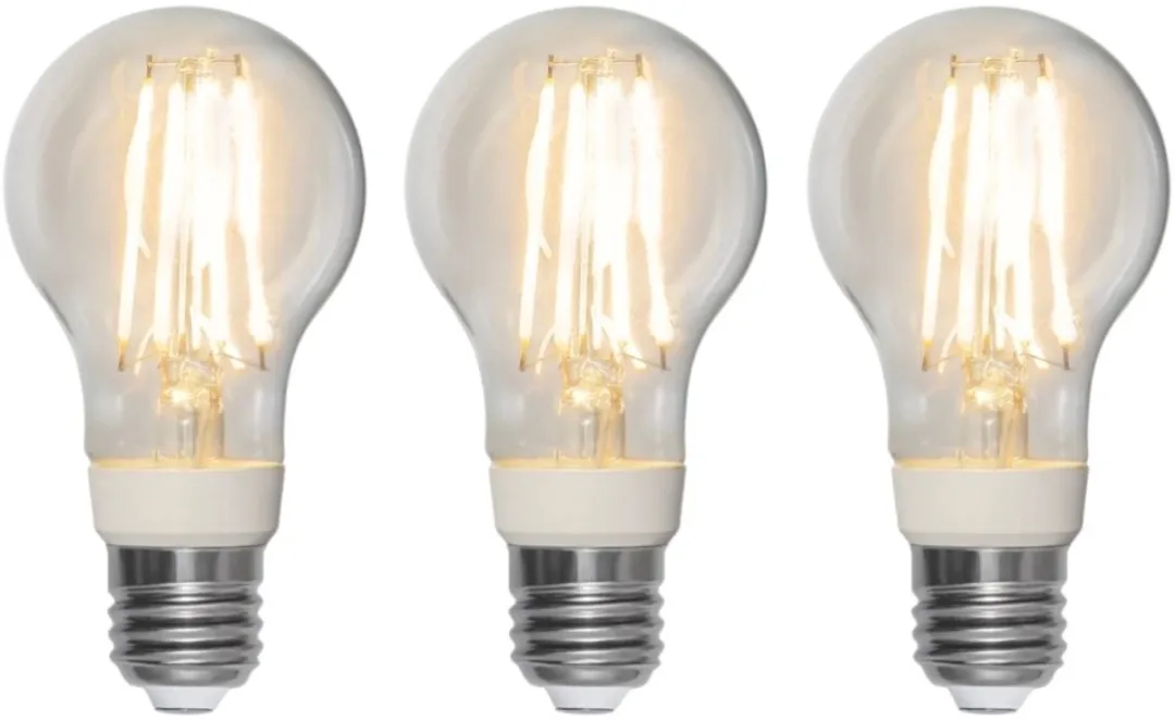 Star Trading LED Sensorlamp E27 8W Extra Warm Wit - 3 Stuks