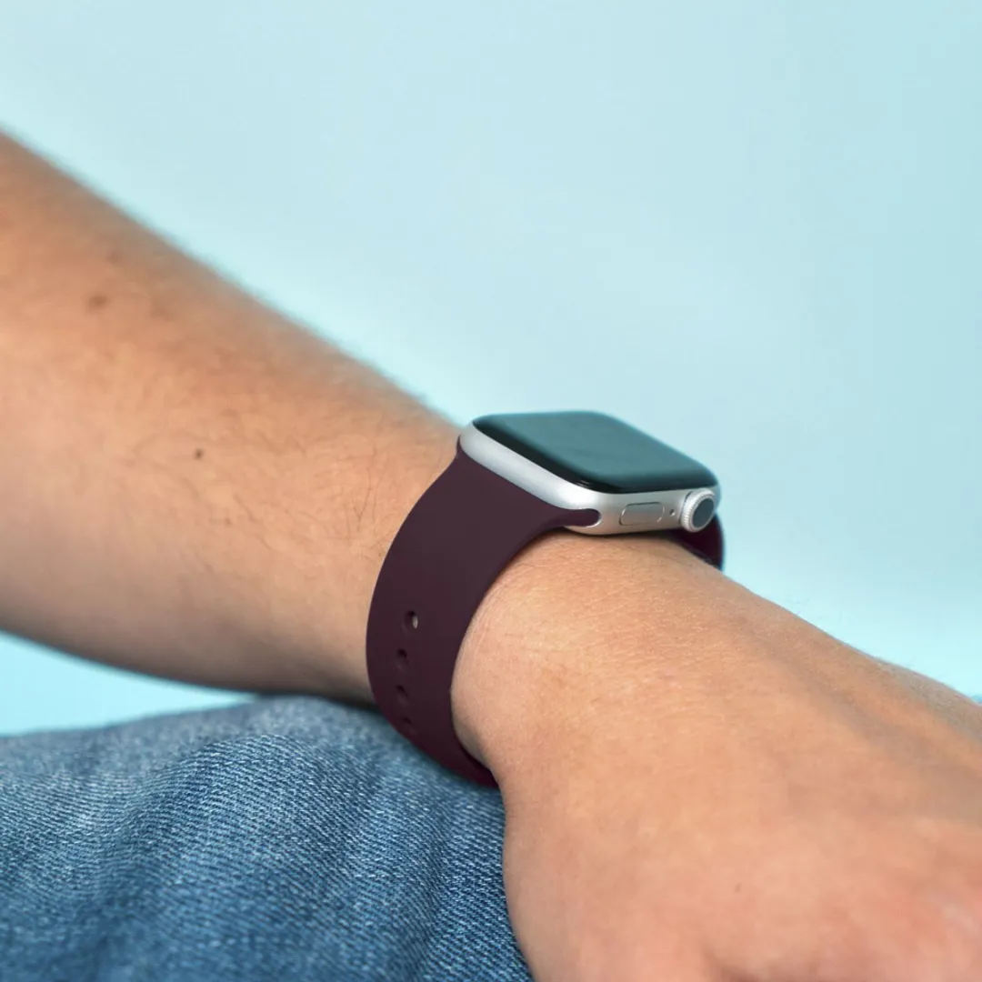 Imoshion Siliconen Bandje Fitbit Sense/Versa - Donkerrood
