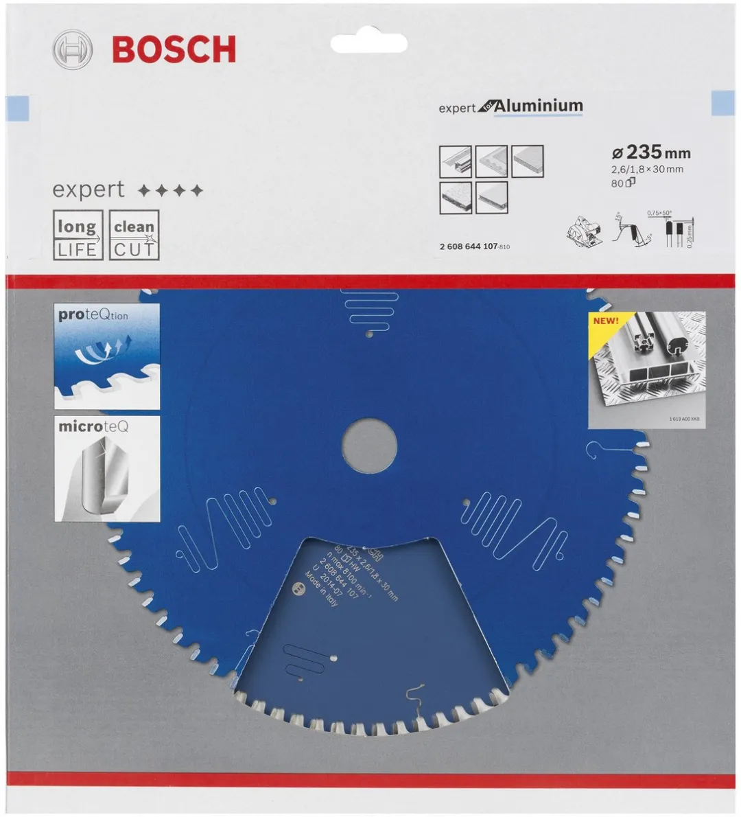 Bosch Expert for Wood Cirkelzaagblad 235mm - 80 Tanden - Aluminium - afbeelding 4 van 6