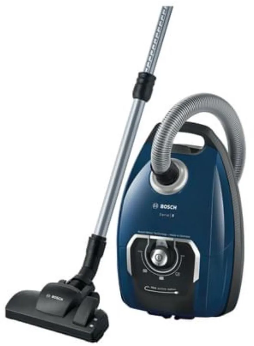 Bosch Serie 8 BGB75X494 Stofzuiger - 650W - 5L - Blauw - afbeelding 2 van 5