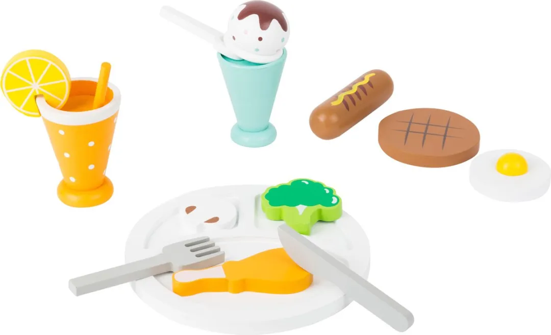 Small Foot Lunchset 14-delig Multicolor