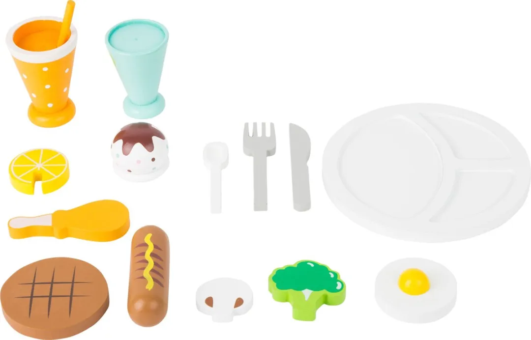 Small Foot Lunchset 14-delig Multicolor