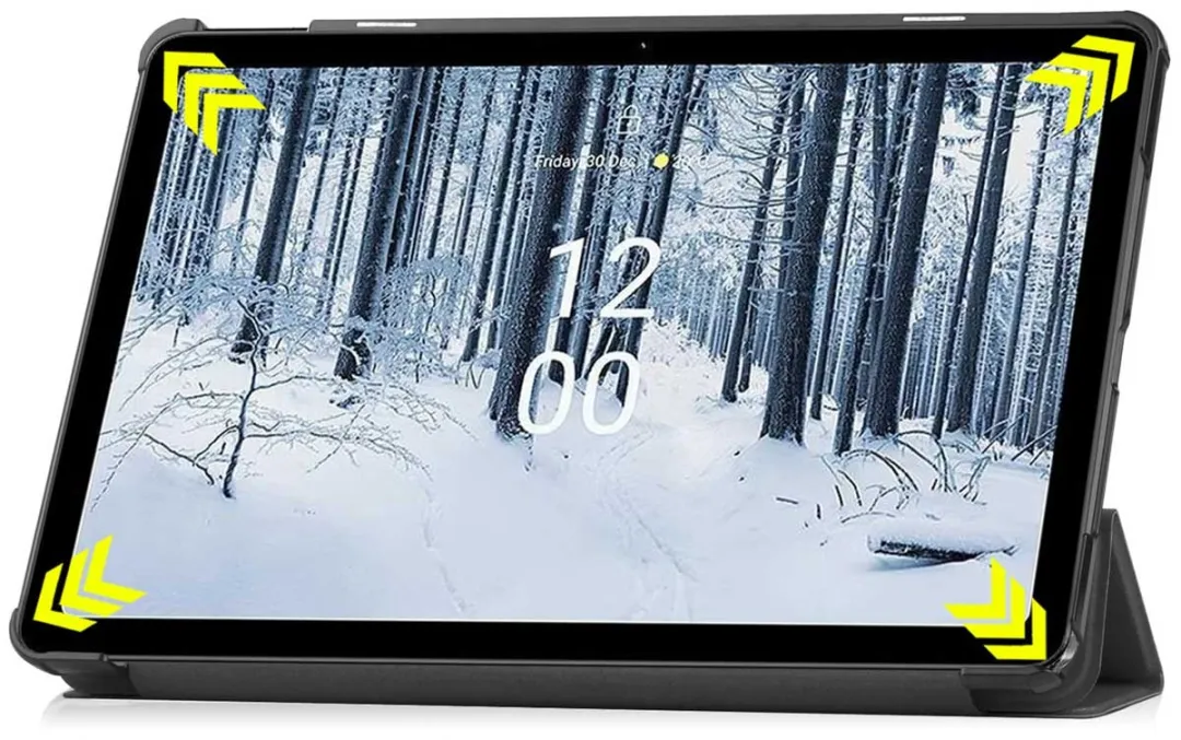 Imoshion Nokia T21 Tablethoes - Trifold Bookcase - Zwart