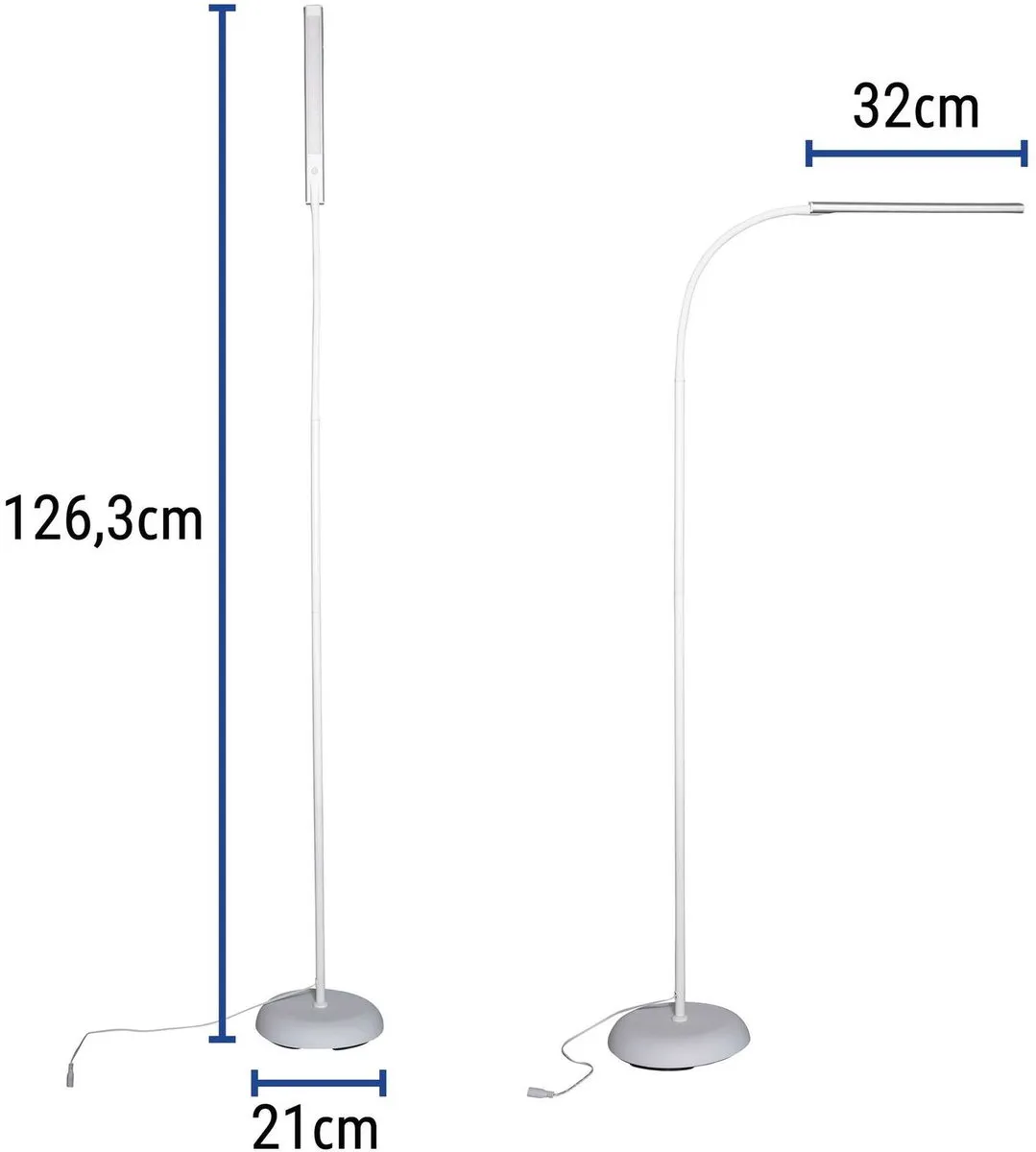 MAULpirro LED Vloerlamp 5.5W - Wit