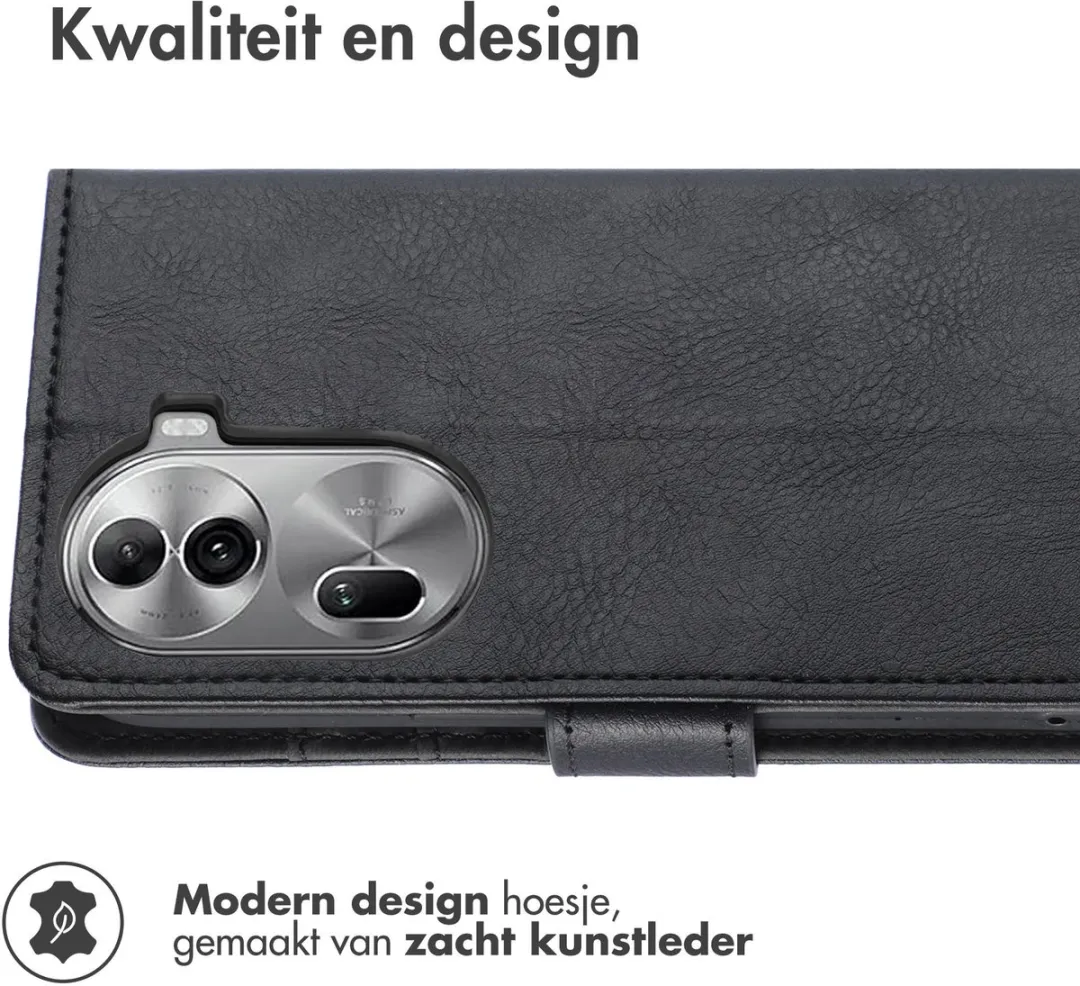 Imoshion Hoesje Oppo Reno 11F - 3 Pasjes - Zwart